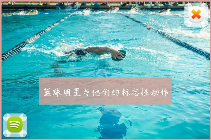 篮球明星与他们的标志性动作